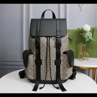 حقيبة الكتف على الظهر حقيبة Luxurys مصممي الأكياس رجالي أزياء الأزياء المدرسية حقيبة أمتعة كبيرة للأمتعة سفر حقائب اليد رفرف الجيب 22121203CZ