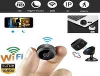 A9 Full HD 1080p Mini Wifi Kamera Kızılötesi Gece Görüşü Mikro Kam Kablosuz IP P2P Hareket Algılama DV Kameralar6349638