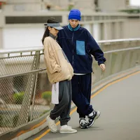 Мужские куртки мужчины 2023 Осенние женщины Японская модная открытая спортивная одежда для спортивной одежды.