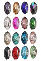 Hela imitation Cat Eye Flat Pärla Diy Accessories Diamond Beading Eloy Big Hole Loose Beads Glass Bead Charms Pandora Bracele2894299