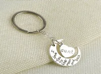 Ti amo figlio pap￠ mamma famiglia metallo anelli della catena chiave per uomini donne chiavi auto anello dono amico intero1914690