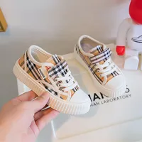 Spring Children Casual Shoes Canvas Baby Girls Sneakers Fashion Sport Sneaker Toddler Boy Shoes Storlek 26-37269Z