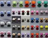 30 parsslot 10 mm y36 joyas de mecho de diario dhinestone blancos nuevas cuentas de bolas de discoteca arcilla arcilla sendero de cristal stud6193656