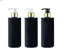 20st 500 ml svart lotion pump schampo flaskbeh￥llare f￶r kosmetisk f￶rpackning Black PET med flytande tv￥l dispenserhigh qiantity2841699