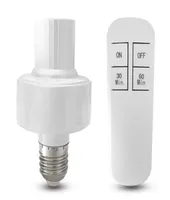Infrared Wireless Remote Control Switch Lamp Holder Dimmable Timer Bulb Cap Socket Lamp Base For Corridor Stairs Indoor Night Ligh7655242