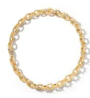 Cha￮nes de rivet diamante pour hommes o Collier de lettre bracelet hiphop diamant chain de bracelet Collierscheap Hiphop Jewelerys Set NNT14118796390