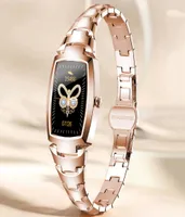 F￶r iOS Apple Android Leathe Smart Watch Watches Smartwatch NHM08 Intelligente Reloj Inteligente med h￶gkvalitativ batteri6557715