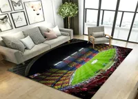 Tapetes de futebol carpete de futebol 3D estampa de futebol estampares e tapetes grandes decorações modernas para a casa para crianças39s salão FL4142139