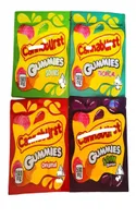 4 النكهات الرقيقة 500 ملغ أكياس التغليف القنب القنب Gummies Berry Sour and Gummies Sours Candy Edibles Bag2240936