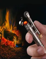 Torch Lighter Survival Tool Outdoor camping fire source windproof fluff lighter Million Matches Flint Fire Starter8430740