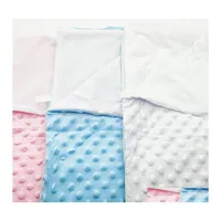 Couvertures en polyester sublimation couverture bébé transfert de chaleur thermique canapé-lit doux chaud avec des perles de MAS 30x40 pouces