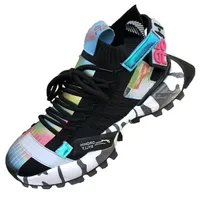 Rasmeup Sneaker da uomo colorato personalizzati Maglie di moda estiva Mesh traspiratori per scarpe grosse allenatore Street Street Male Calzature maschili 201217255S