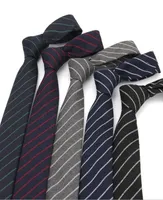 occupational tie for man 6cm skinny cotton necktie business formal suit neck ties strips plaid lawyer 2pcslot1280674