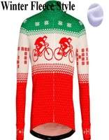 2022 Ugly Christmas Winter Cycling Jersey Thermal Fleece Bike Clothing MTB Jersey Long Ropa Ciclismo Invierno Hombre Maillot2966064