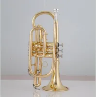 Bach Golden BB Trumpet di alta qualità BR Tromba Musical International International con Case e Mouthpiece Musical Instruments2473056