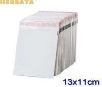 110130 mm 100pcslots White Pearl Film Bubble Envelope Courier Tassen Waterdichte verpakking Mailing Bags CL20221017520