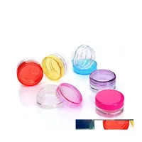 Packflaschen 10pcs/Set leerer kosmetischer Jar Pot Clear Lidschatten Pulver Cream Flaschenbox kleiner Proben Make -up Lippenbeh￤lter Aufbewahrung J otiqv