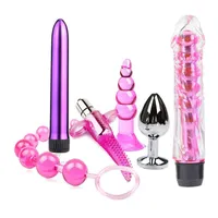 Секс-игрушка массажер вибраторные игрушки для женщин Анальный силиконовый вибрационный массаж палочка G-Spot Stivulator Яиц женщина 50Ez