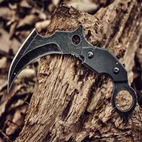 Thunder Stinger D2 Blade G10 Manque Karambit Claw Claw Tactical Couteau Fixe Fixe Hunting Edc Survival Tool Gift Gift Couteaux A15071954