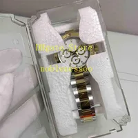 11 Style Real Po ETA 7750 Automatic Watch Men's 18K YG SS 40 mm weißes Zifferblatt 116503 Champagner Zwei -Ton -Armband 116506 116500183o