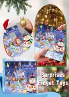 Christmas Advent Calendar For Kids Holiday Countdown With 24 Pcs Micro Lovely Silicone Doll Key Ring 2110214007376