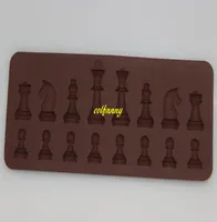 100pcslot Fast New International Chess Silicone Mold Mould Mouldant Cake Chocolate Molds for Kitchen Baking1408627
