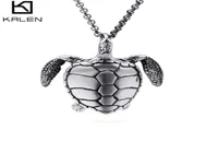 New casting Stainless Steel Baby Turtle Pendant Necklace Cool Gifts For Men Boys Baby Lovely Gift5823998