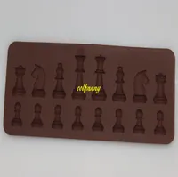 100pcslot Fast New International Chess Silicone Mold Mould Mouldant Cake Chocolate Molds for Kitchen Baking1768624