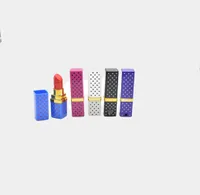2015 whole Lipstick Shape Mode Portable Flame Gas Point l Cigarette Lighter flame lighters5752165