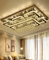 豪華なシャンデリアモダンLED天井照明式四角いランプK9リビングルームベッドルームレストラン5013454のためのクリスタル