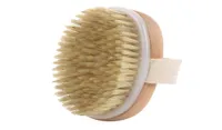 50pcs Dry Skin Body Face Soft Natural Bristle Brush Wooden Bath Shower Brushes SPA without Handle Cleansing6886885