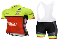 2021 Neue Italia -Radsportkleidung Männer Sommer Fahrrad im Freien Sportbekleidung Radsport Jersey Bike Bib Shorts Set Ropa Ciclismo Hombre Y216112801