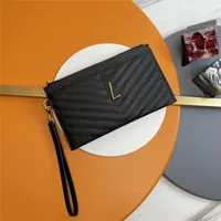 Fashion Mens Wallet Luxury Design Yslity Mini Womens Business Card Holder Single Zipper Long Square Carte d￩contract￩e Bag-03-010