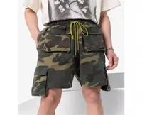 Camouflage Shorts Men Women 1 Top Version Multi Pockets Beach Sportswear Shorts7943467