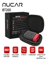 ThinkCar Mucar BT200 Car Diagnostic Tool OBD2 Scanner Full System 15 ￅterst￤ll 1 ￥rs uppdatering Oil SAS6541103