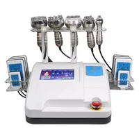 Nueva máquina adelgazante de cavitación RF Vacú de RF 40K Láser Desmontaje de grasa ultrasónica Equipo de adelgazamiento