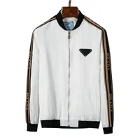 SS Designer Mens Jacket Spring en Autumn Windrunner Fashion Hooded Sports Breaker Casual Zipper Jackets Hooded Clothing