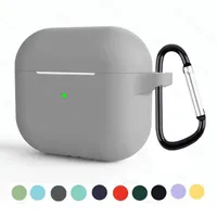 Apple AirPods Pro1 2 hörlurarfodral för AirPods 3 Silicone Protective Case