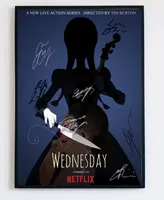 WEDNESDAY TV SERIES FULL CAST Signed Paintings Art Film Print Silk Poster Home Wall Decor 60x90cm
