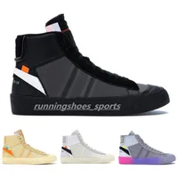 2022 고품질 오렌지 블랙 블레이저 운동 신발 잔인한 리퍼스 미드 스트라이프 카반 10 프레스 트로 바구니 신발 36-46 R7