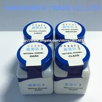 DENTSPLY Ceramco 3 Ceramic powder Natural Enamel LIGHT CLEAR DARK MEDIUM 1oz 28 4g256y