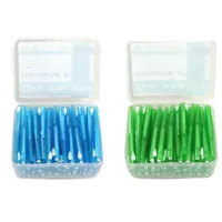 60pcs Push-Pull Interdental Brush 0 7 mm Pick Dental Tooth Cleaners Interdentales Cable ortodoncia Cepillo de dientes Cepillo oral Care239W