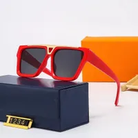 Bahar Yeni Tasarımcı Güneş Gözlükleri Erkekler Lüks Kare Güneş Gözlüğü Kadınlar Giyiyor Rahat Çevrimiçi Ünlü Moda Gözlük Model 9 Renk