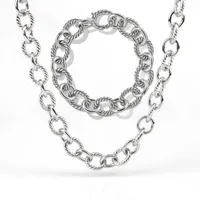 Estilo de collar de diseñador Pulsera de 18K Gold Fashion Hip Hop Cadena de lujo Charmas Camas de joyas de joyas Caballas de cobre Pulseras Pulseras de cobertura