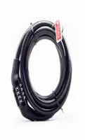 Bike Cable Basic Self Coiling Resettable Combination Cable Bike Locks bicycle accessories7984528