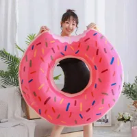 Life Vest Buoy 60 70CM Inflatable Donut Swimming Ring Pool Float Beach Sea Party Water Sport Adult Kid Swimming Training To Prevent Drowning T221214