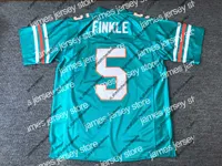 Voetbalshirts Ray Finkle voetbalshirt Ace Ventura Pet Detective Movie Men Football Jersey genaaid groenblauw Retro S-XL