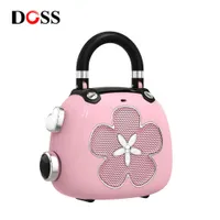 Portable Speakers DOSS Candy Mini Bluetooth Wireless Speaker 5W BT 5.0 Portable Sound Box Cute MP3 Music Player Loud Speakers Best Gift for Girl T221213