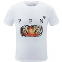 Новая футболка Plein Bear Trapstar Дизайнерские рубашки Мужчина летняя одежда с коротким рукавом футболка с коротки