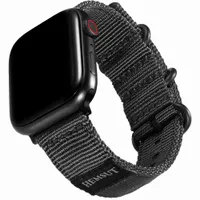 Sehen Sie Bands Super komfortable Nylon Sport Apple Watch Band 40 41 45 40 44 mm für iWatch 7 5 6 SE 2 3 38 mm 42 mm Rieme Extra Long Black T221213